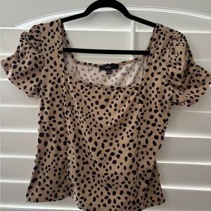 Lulus Leopard Print Top